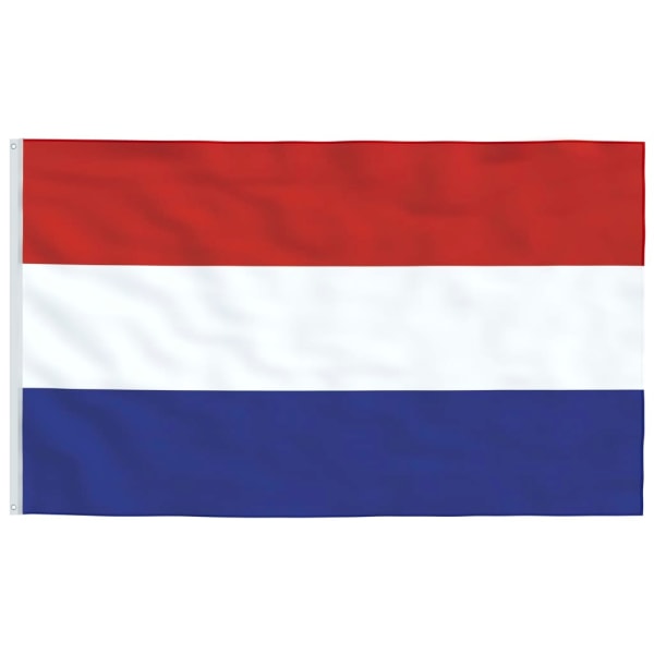 vidaXL Nederländernas flagga 90x150 cm Flerfärgsdesign