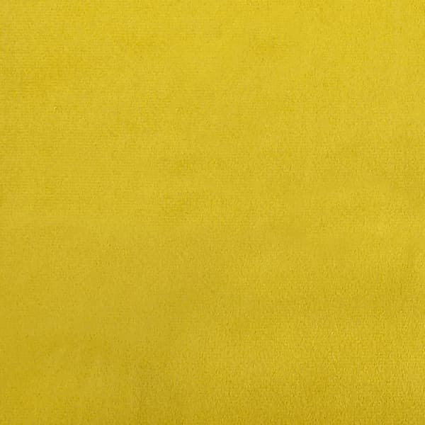 vidaXL Dagbädd gul 90x200 cm sammet Gul