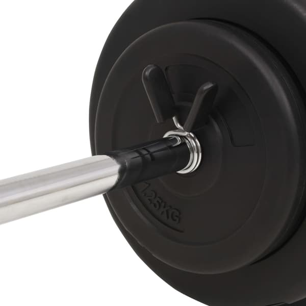 vidaXL Skivstång set 30 kg art