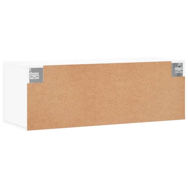 vidaXL Väggskåp vit 100x36,5x35 cm konstruerat trä Vit