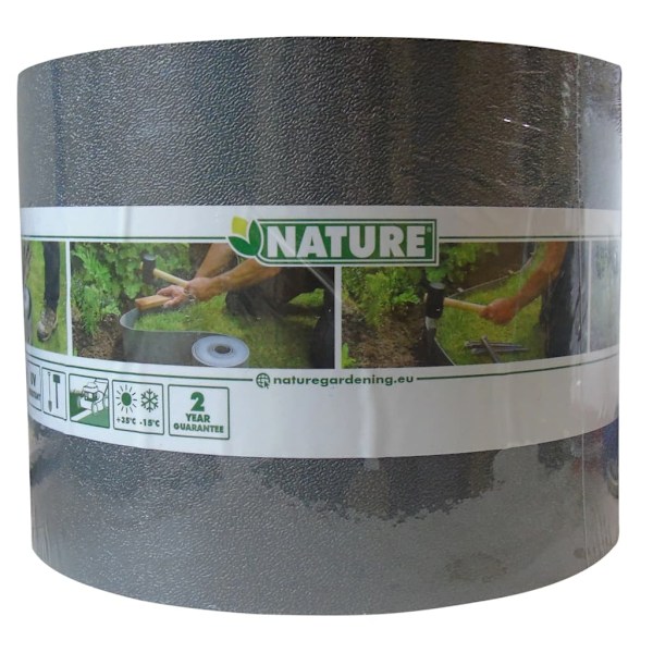 Nature Rabattkant 0,15x10 m grå grå