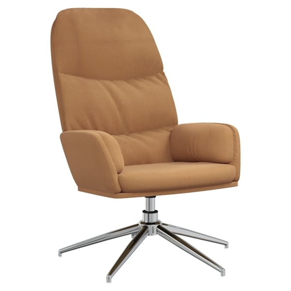 vidaXL Reclinerfåtölj taupe konstmocka Taupe