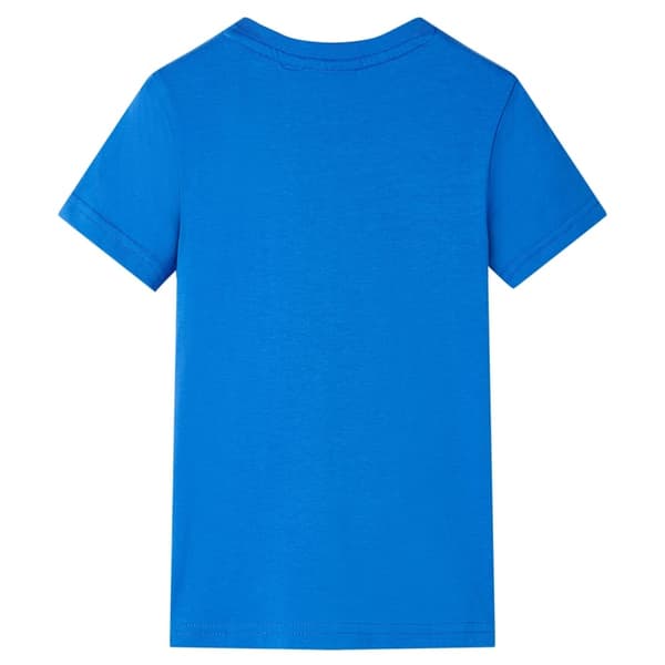 vidaXL T-shirt för barn blå 104 Blå