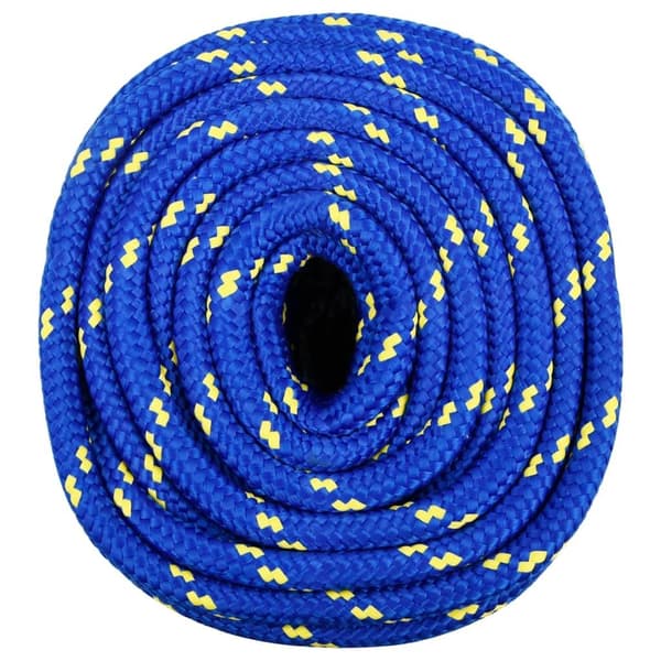 vidaXL Båtlina blå 18 mm 100 m polypropen
