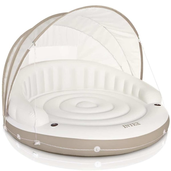 Intex Canopy Island bad-ö 199 x 150 cm 58292NP Vit L