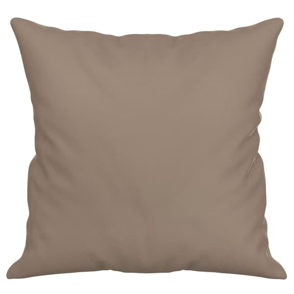 vidaXL Prydnadskuddar 2 st taupe 40x40 cm mikrofibertyg Taupe