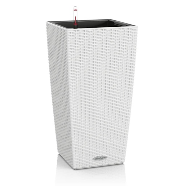 LECHUZA Odlingsenhet CUBICO Cottage 30 ALL-IN-ONE vit Vit