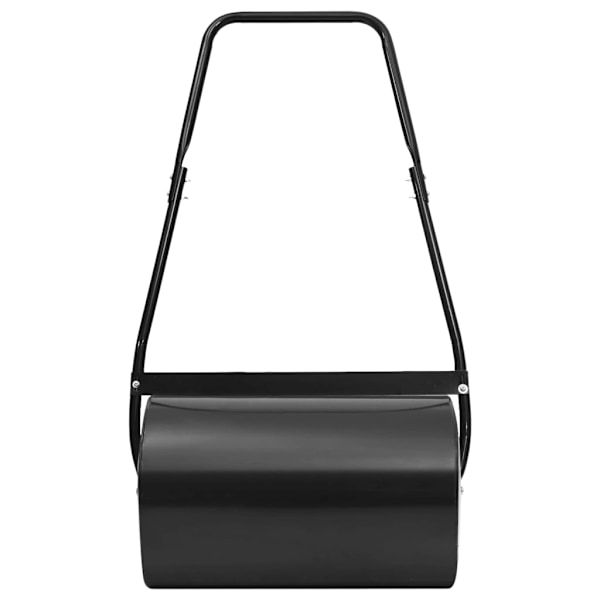vidaXL Trädgårdsvält svart 63 cm 50 L Svart