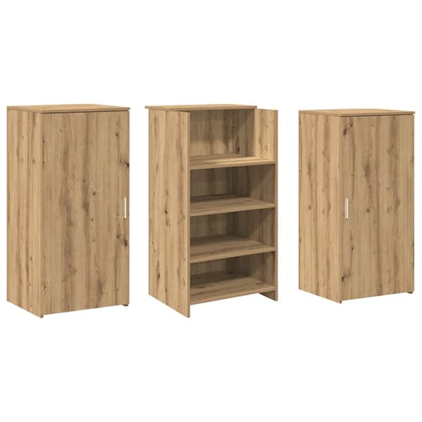 vidaXL Receptionsdisk artisan ek 155x50x103,5 cm konstruerat trä Brun