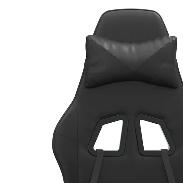 vidaXL Gamingstol svart konstläder art