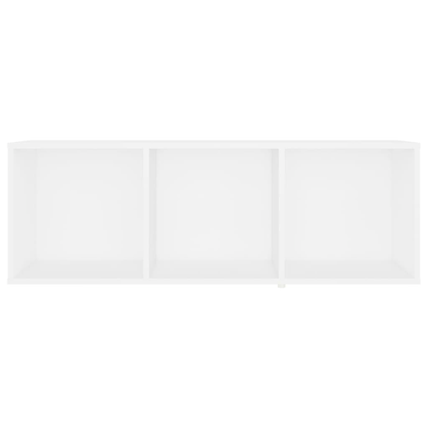 vidaXL TV-skåp 2 st vit 107x35x37 cm konstruerat trä Vit