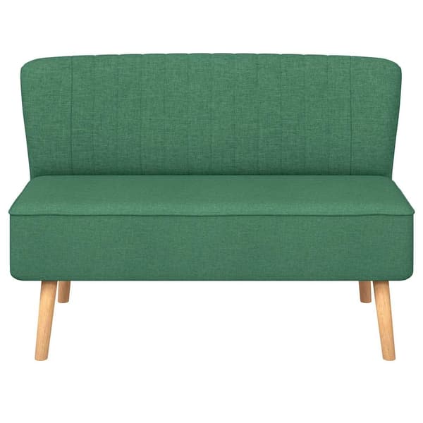 vidaXL Soffa 117x55,5x77 cm tyg grön Grön
