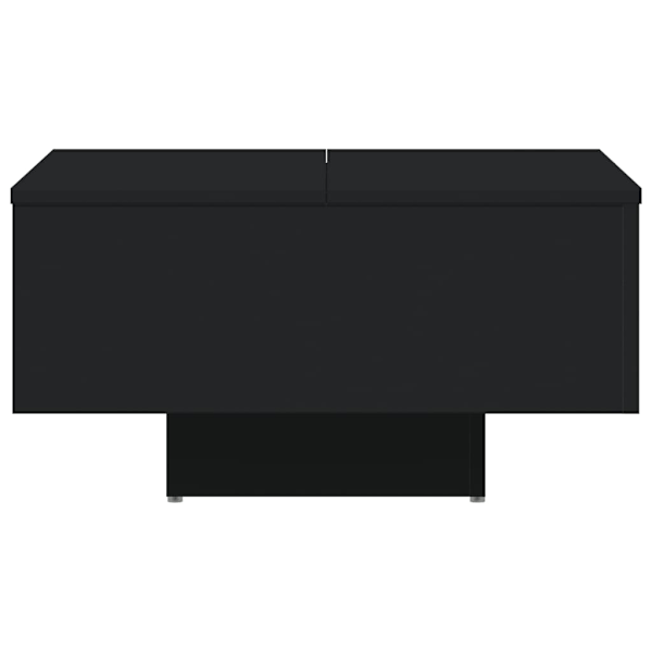 vidaXL Soffbord svart 60x60x31,5 cm konstruerat trä Svart