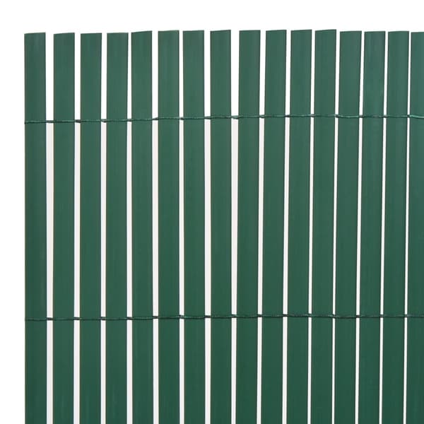 vidaXL Insynsskydd 90x500 cm grön Grön