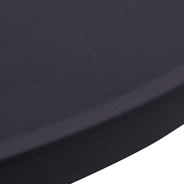 vidaXL Bordsöverdrag 2 st 60 cm stretch antracit Antracit