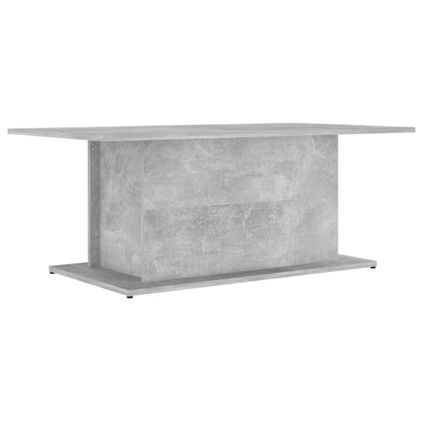 vidaXL Soffbord betonggrå 102x55,5x40 cm konstruerat trä grå
