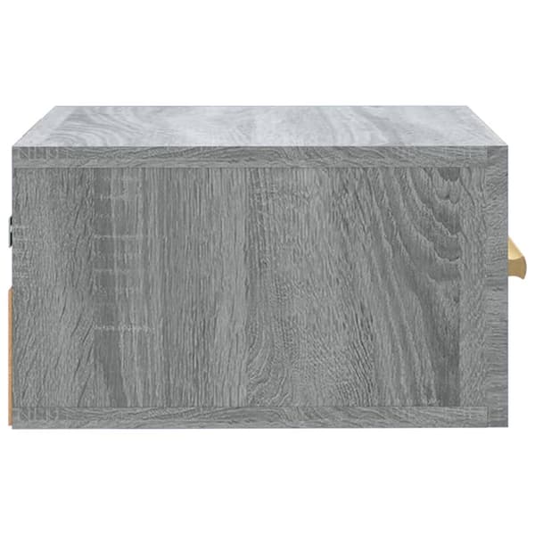 vidaXL Väggmonterade sängbord 2 st grå sonoma 35x35x20 cm Grå