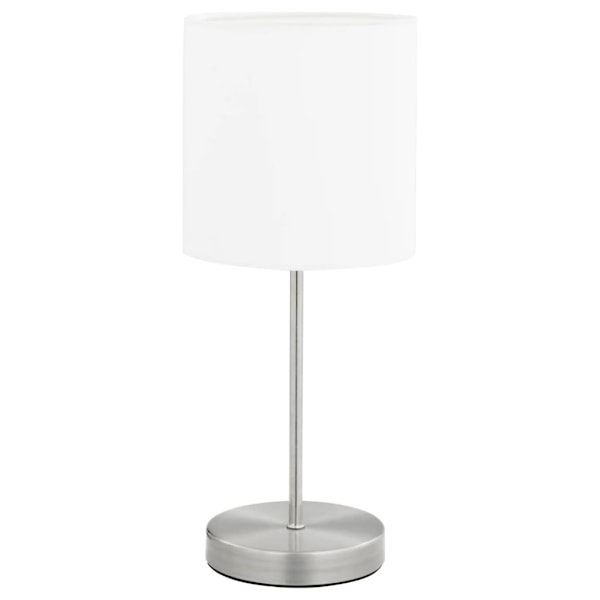 vidaXL Bordslampor 2 st touch-knapp vit E14 Vit
