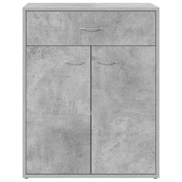 vidaXL Skänk betonggrå 60x30x75 cm konstruerat trä grå