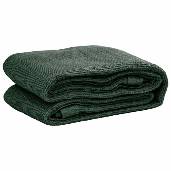 vidaXL Tältmatta 400x800 cm mörkgrön HDPE Dark green