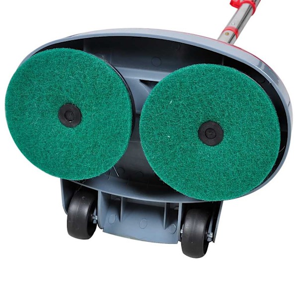 vidaXL Polermaskin golv 5 i 1 funktion Röd