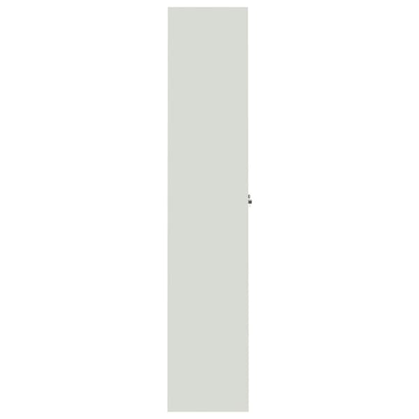 vidaXL Dokumentskåp ljusgrå och blå 90x40x200 cm stål Grå
