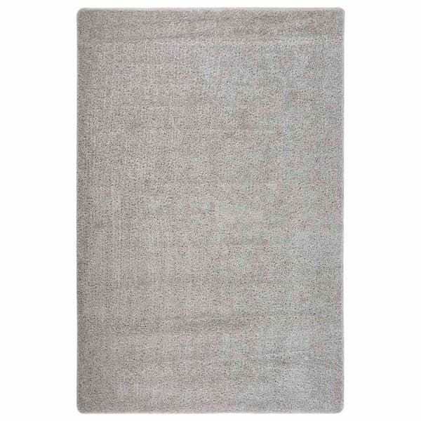 vidaXL Matta ljusgrå 200x290 cm halkfri grå
