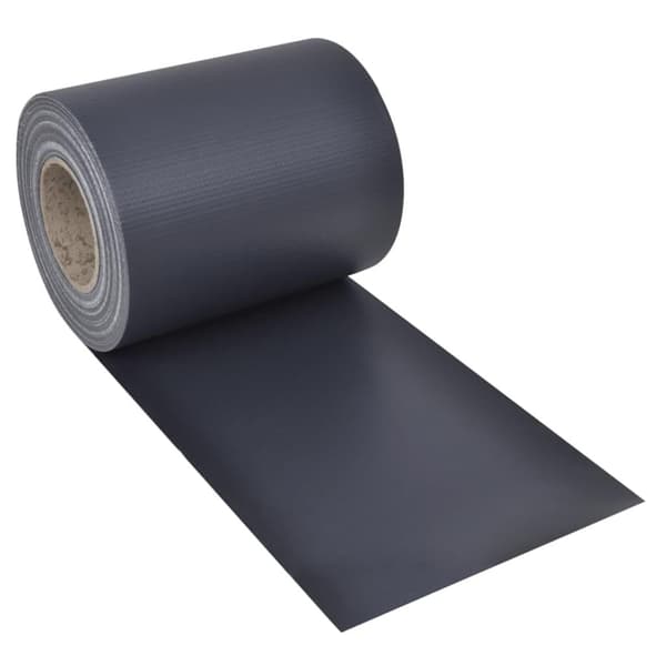 vidaXL Insynsskydd för trädgården 2 st PVC 70x0,19 m mörkgrå Grå