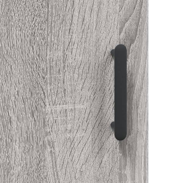 vidaXL Skänk grå sonoma 100x36x60 cm konstruerat trä Grå