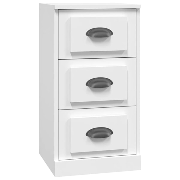 vidaXL Byrå vit 36x35,5x67,5 cm konstruerat trä Vit