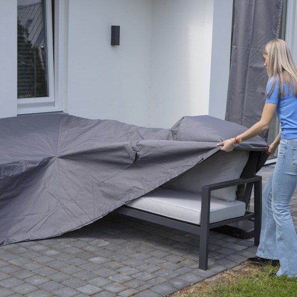 Madison Överdrag till loungegrupp 255x255x70cm grå grå