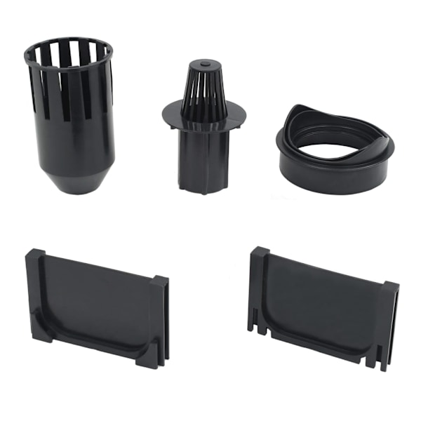 vidaXL Markrännor 12 st plast 12 m