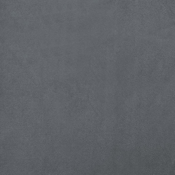 vidaXL Barnsoffa mörkgrå 70x40x24 cm sammet Grå