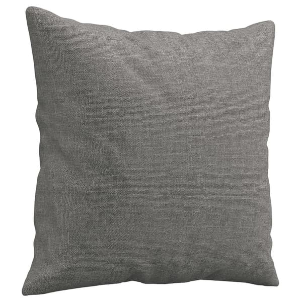 vidaXL Prydnadskuddar 2 st mörkgrå 40x40 cm tyg Grå
