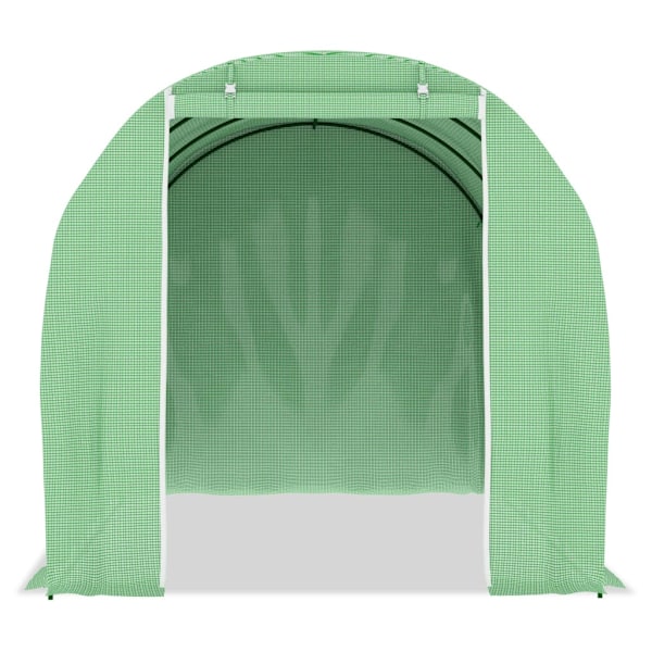 vidaXL Växthus 6,86 m² 3,43x2x2 m Grön