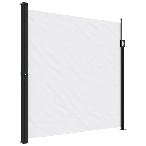 vidaXL Indragbar sidomarkis vit 200x300 cm Vit