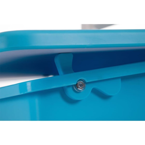 Vipack Justerbart skrivbord med stol Comfortline 301 ljusblå och multifärg