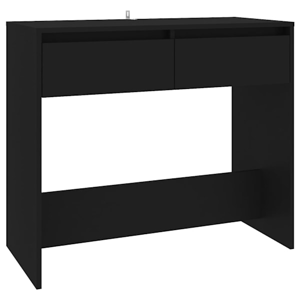 vidaXL Konsolbord svart 89x41x76,5 cm konstruerat trä Svart