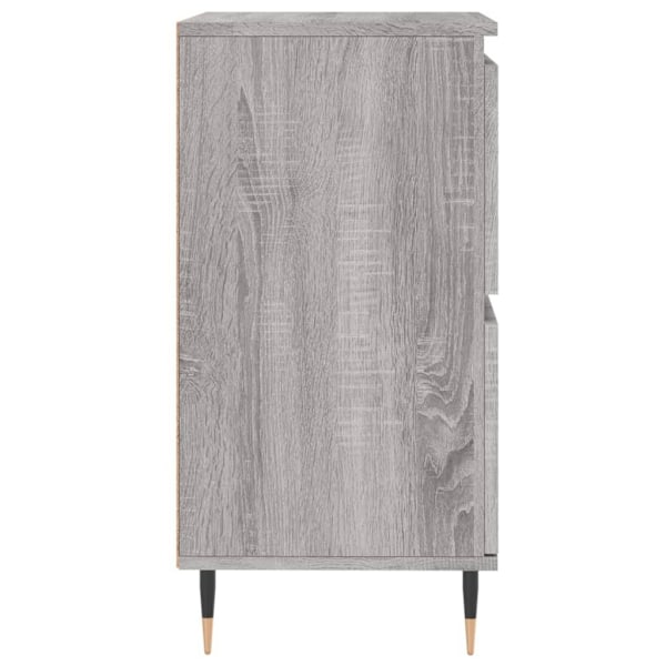 vidaXL Byrå grå sonoma 60x35x70 cm konstruerat trä Grå
