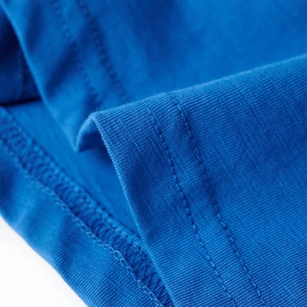 vidaXL T-shirt för barn blå 128 Blå