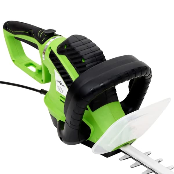 vidaXL Elektrisk häcksax 61 cm 750 W Grön