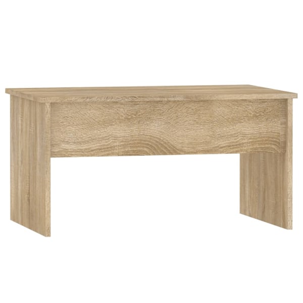 vidaXL Soffbord sonoma-ek 80x50,5x41,5 cm konstruerat trä Brun