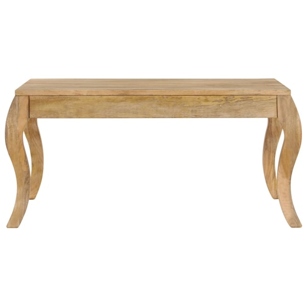vidaXL Soffbord 80x80x40 cm massivt mangoträ Brun