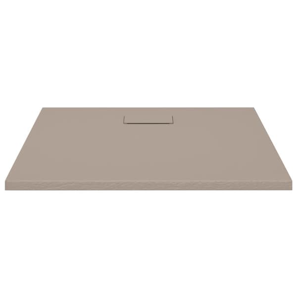 vidaXL Duschkar SMC brun 90x80 cm Brun