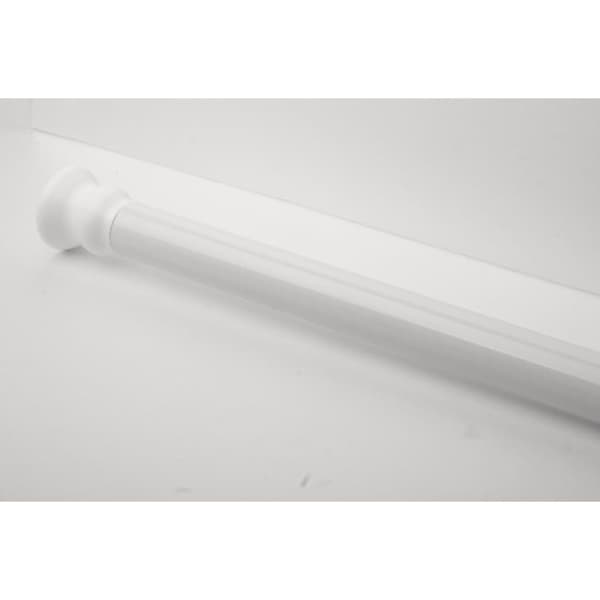 RIDDER Teleskopisk duschstång 70-115 cm vit 55101 Vit