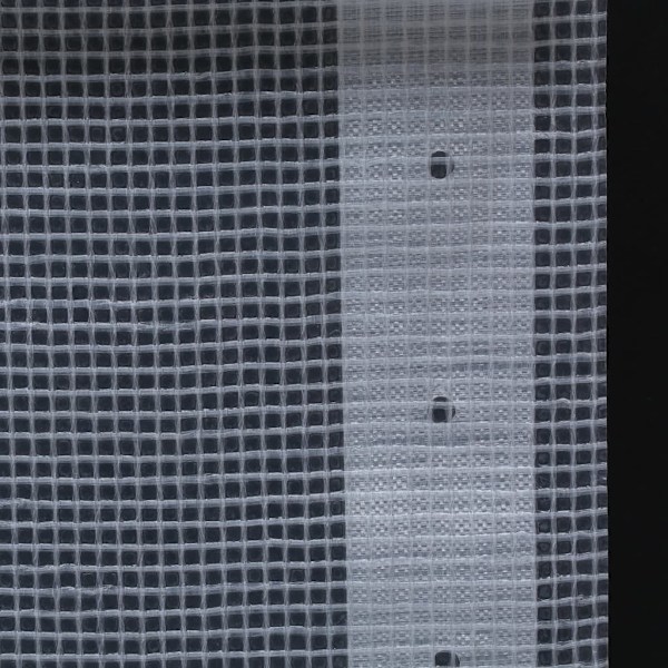 vidaXL Leno presenning 260 g/m² 2x4 m vit Vit