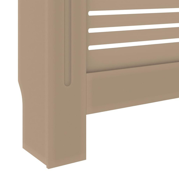vidaXL Elementskydd MDF 205 cm Brun