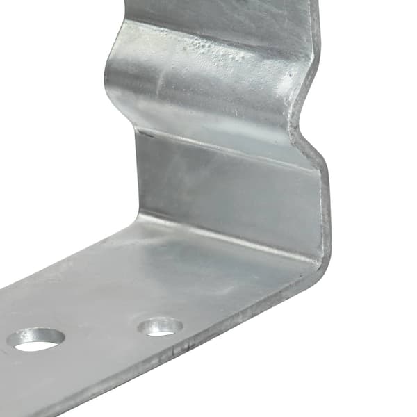 vidaXL Stängselankare 12 st silver 7x6x15 cm galvaniserat stål