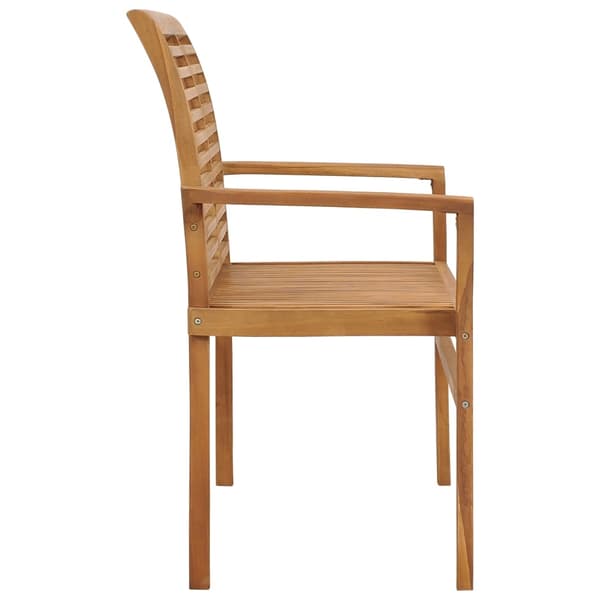 vidaXL Trädgårdsbänk med grå dyna 112 cm massiv teak grå