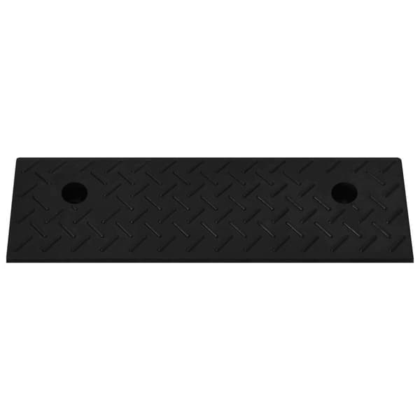 vidaXL Trottoarramper 2 st 50x17,5x5 cm gummi